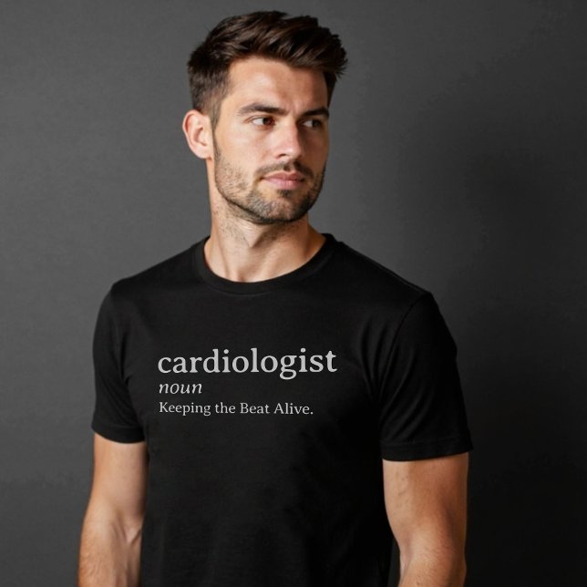 Camiseta Cardiologista Funny Mantém Vivo o Beat (Cardiologist Funny Keeping the Beat Alive T-Shirt)