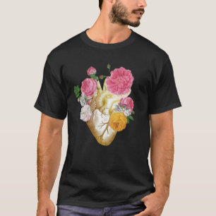 Camiseta Cardiologista Gótico Pastel Anatômica do Coração H