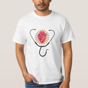 Camiseta Cardiologista Orgulhoso Batimento Cardíaco
