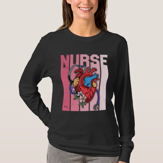 Camiseta Cardiology Cardiologist Cardiograph Nurse Professi (Frente)