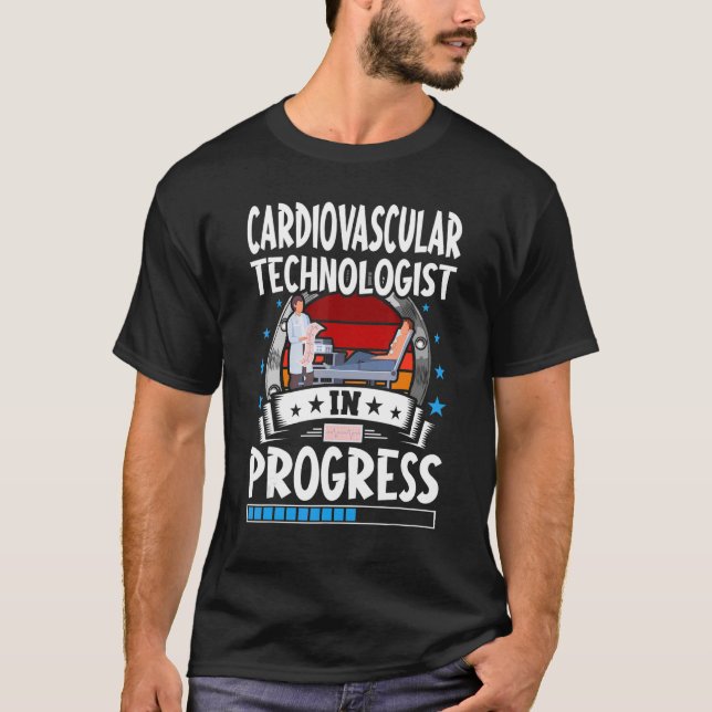 Camiseta Cardiovascular Technologist In Progress Trainee St (Frente)