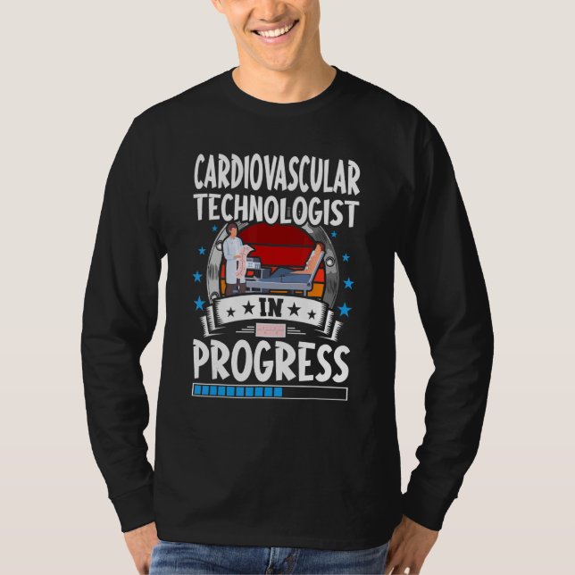 Camiseta Cardiovascular Technologist In Progress Trainee St (Frente)