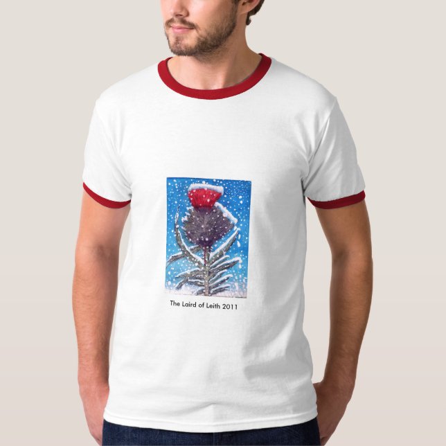 Camiseta Cardo escocês (Frente)