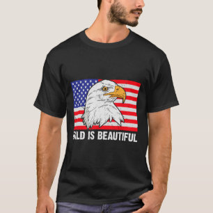 Camiseta Careca é Bela 4 De Julho Dia Da Independência Bal