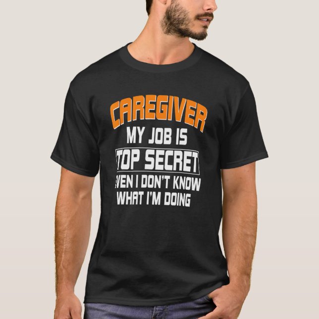 Camiseta Caregiver Nursing Practitioner Nanny Carer Nurse A (Frente)