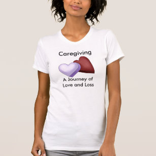 Camiseta Caregiving, uma viagem do amor e da perda