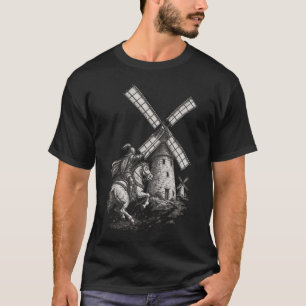 Camiseta Carga Contra os Moinhos de Vento