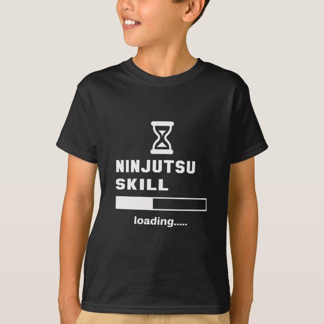 Camiseta Carga da habilidade de Ninjutsu ...... (Frente)