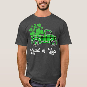 Camiseta Carga De Dia de São Patrício De Búfalos De Xadrez