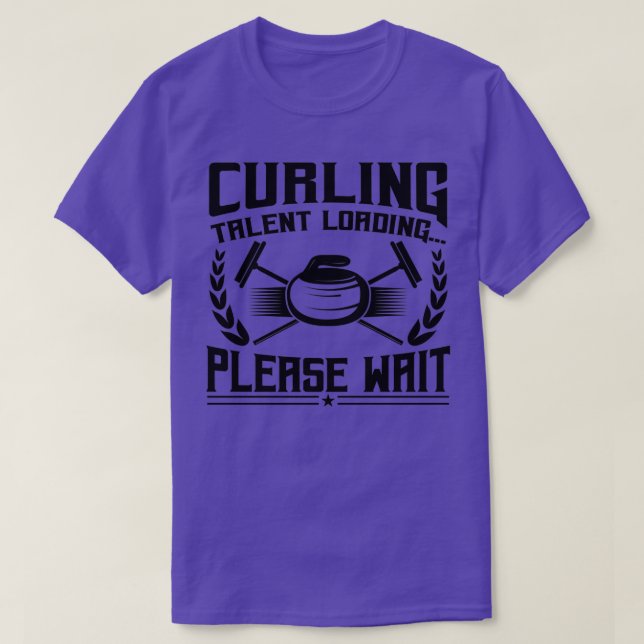Camiseta Carga de Talento Curvo Aguarde 2 (Frente do Design)
