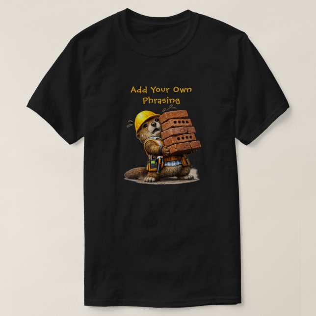 Camiseta "Carga Pesada" (Frente do Design)