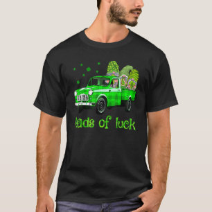 Camiseta Cargas De Xadrez Verde De Caminhão Gnomo De Rua Pa