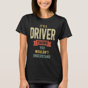 Camiseta Cargo de Motorista Homens Presentes