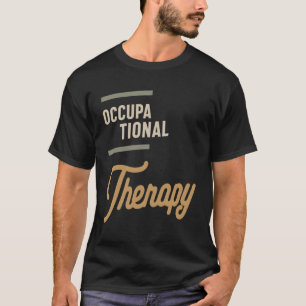 Camiseta Cargo Engraçado de Oferta de Terapia Ocupacional