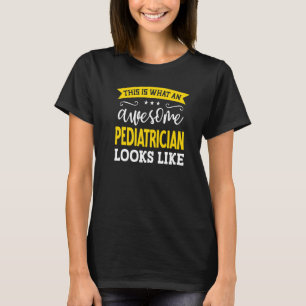 Camiseta Cargo Pediátrico Cargo Funcionário Funny Worker Pe