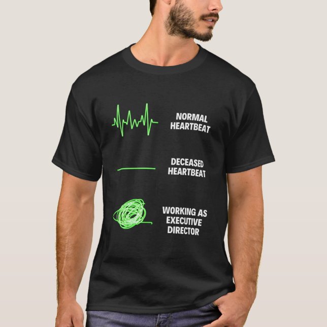 Camiseta Cargos de Diretor Executivo Assistente Administrat (Frente)