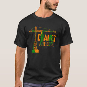 Camiseta Cargueiro Engraçado, Motor de Construção de Carrin
