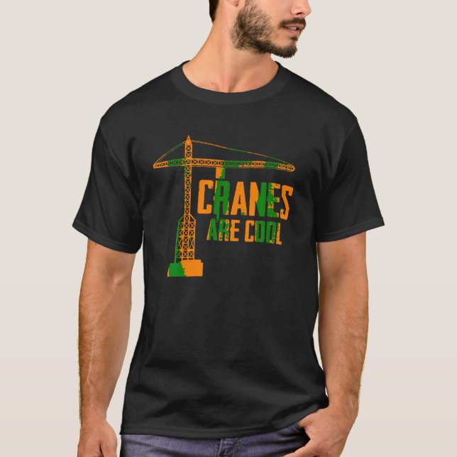 Camiseta Cargueiro Engraçado, Motor de Construção de Carrin (Frente)