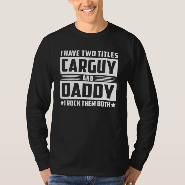 Camiseta Carguy Pai Rock Them Ambos Pai Carguy (Frente)
