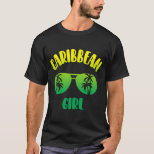 Camiseta Caribbean Girl Summer Vacation