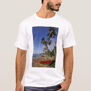 Camiseta CARIBBEANAS, Granada, St. George, Barcos em palmei