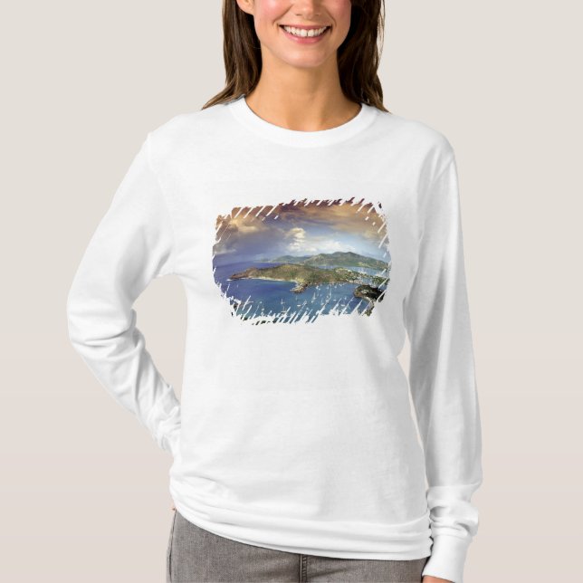 Camiseta Caribe, Antígua. (Frente)