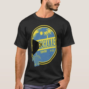 Camiseta Caribe Bahamas Bimini Vintage Vacage Tropical