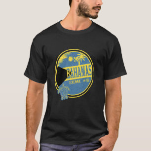 Camiseta Caribe Bahamas Exuma Férias Vintage Tropical