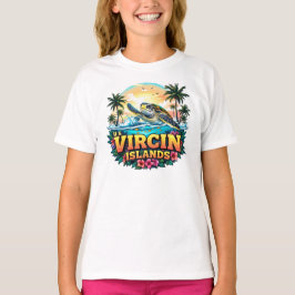 Camiseta CARIBE das Ilhas Virgens dos EUA