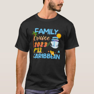 Camiseta Caribe de Cruzeiro Familiar 2023 Vacina de Marcha 