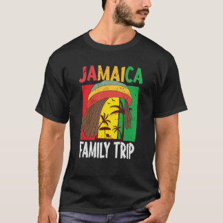 Camiseta Caribe de Férias Jamaica da Família Jamaica