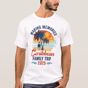 Camiseta Caribe Familiar Férias 2025 Memórias do Fazer Tog