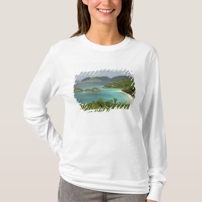 Camiseta Caribe, Ilhas Virgens dos EUA, St. John, Trunk (Frente)