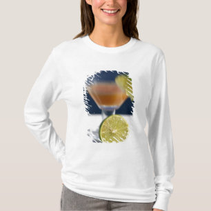 Camiseta Caribe, Ilhas Virgens. Ponche de rum tropical,