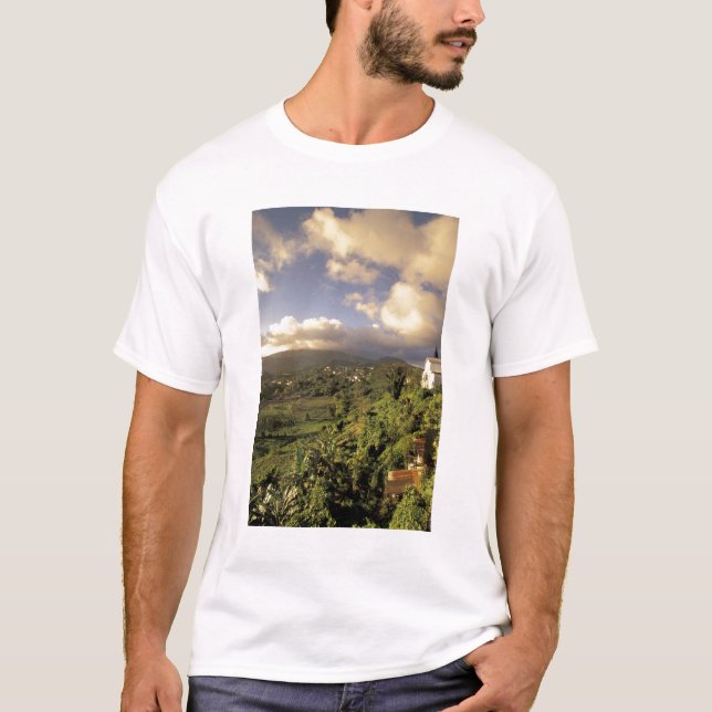 Camiseta Caribe, Índias Ocidentais Francesas, Martinica. (Frente)