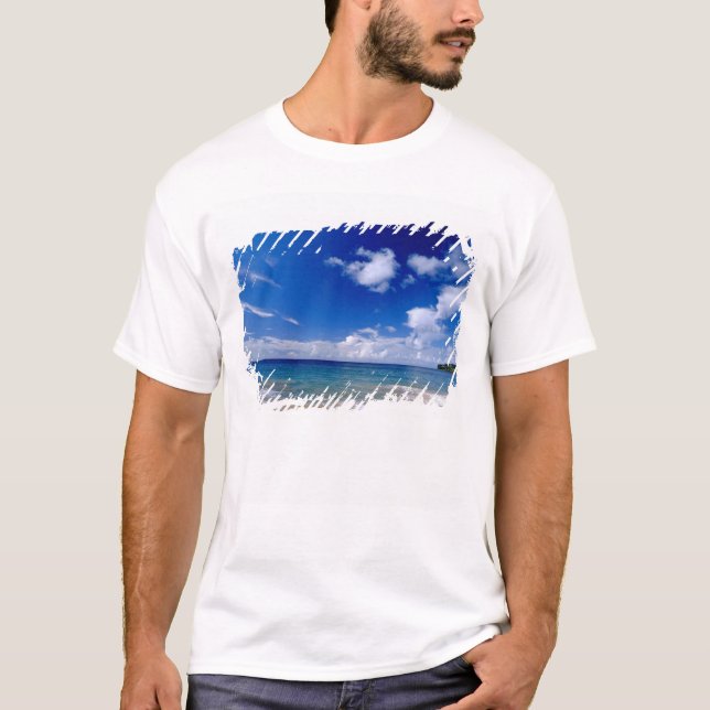 Camiseta Caribe, Menos Antilhas, Índias Ocidentais, (Frente)