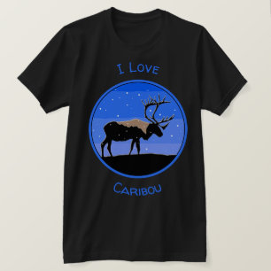 Camiseta Caribe no inverno - Arte original sobre a vida sel