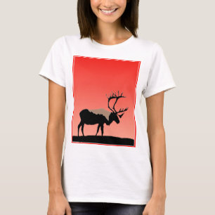 Camiseta Caribe no Sunset - Arte original sobre a vida selv
