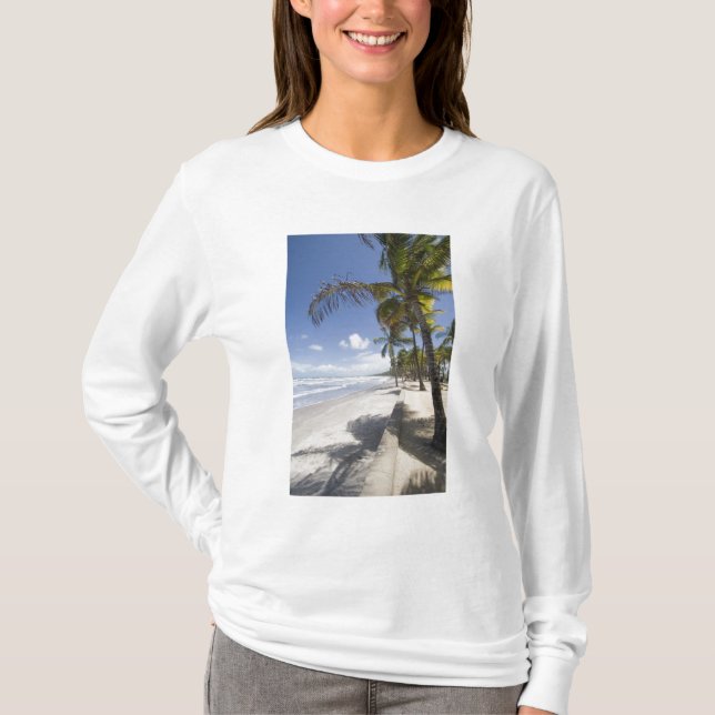 Camiseta Caribe - Praia de Trinidad e Manzanilla em (Frente)