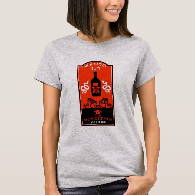 Camiseta Caribe Voodoo Rum (Frente)