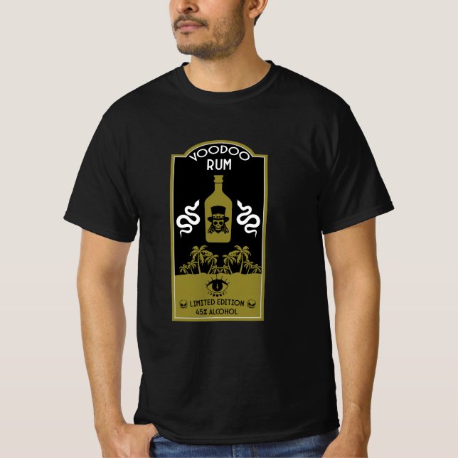 Camiseta Caribe Voodoo Rum (Frente)