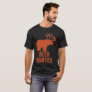 Camiseta Caribu dos grãos do urso do caçador da cerveja