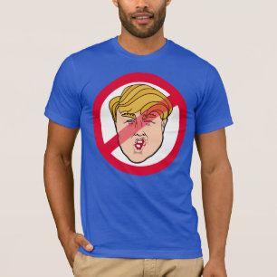 Camiseta Caricatura ANTI DONALD - Anti-Trump -