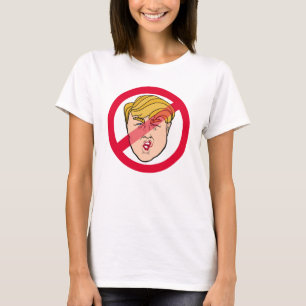 Camiseta Caricatura ANTI DONALD - Anti-Trump -