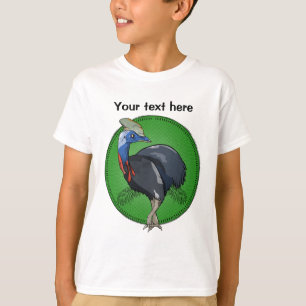 Camiseta Caricatura Cassowary