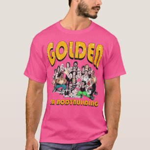 Camiseta Caricatura De Construção De Bodybuilding Da Era Do