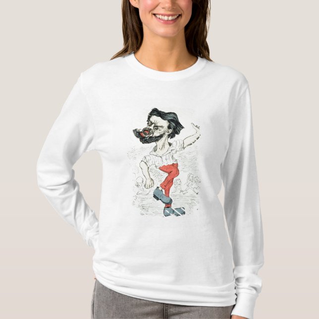 Camiseta Caricatura de Jules Valles (Frente)