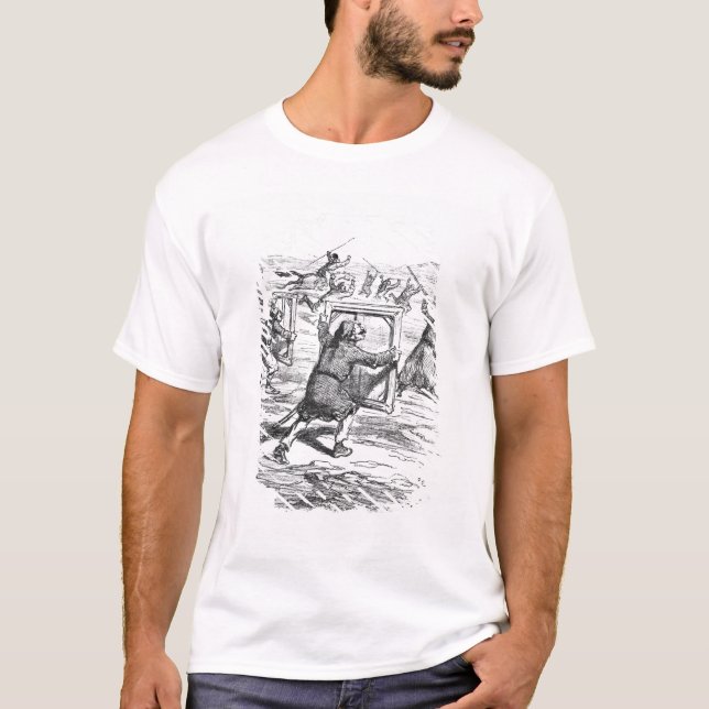 Camiseta Caricatura de "Le Charivari' (Frente)