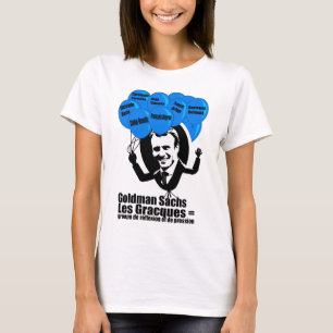 Camiseta Caricatura de MACRON - Eleições França 2017 - W T