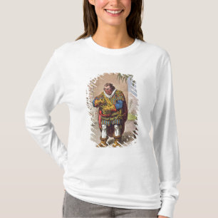 Camiseta Caricatura de Pizarro que contempla